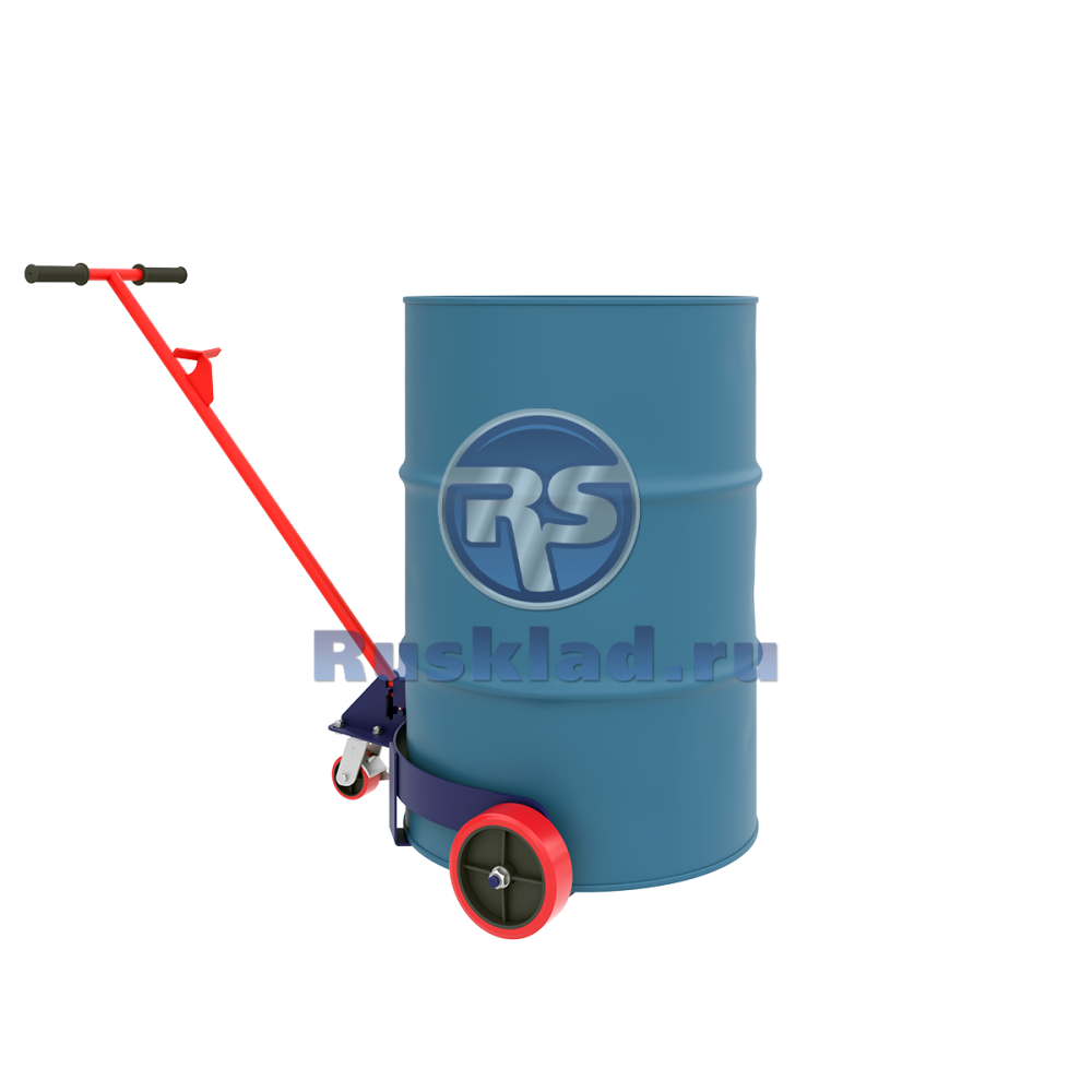 Тележка для перевозки металлических бочек КБ 3 Тележка для перевозки металлических бочек КБ 3