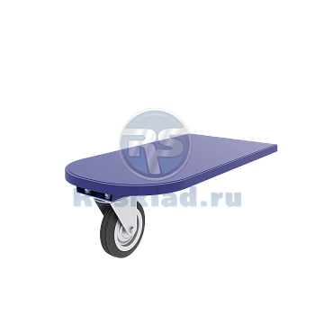 Приставка удлинитель для  ДЛ (400х700) колесо d 125 мм.