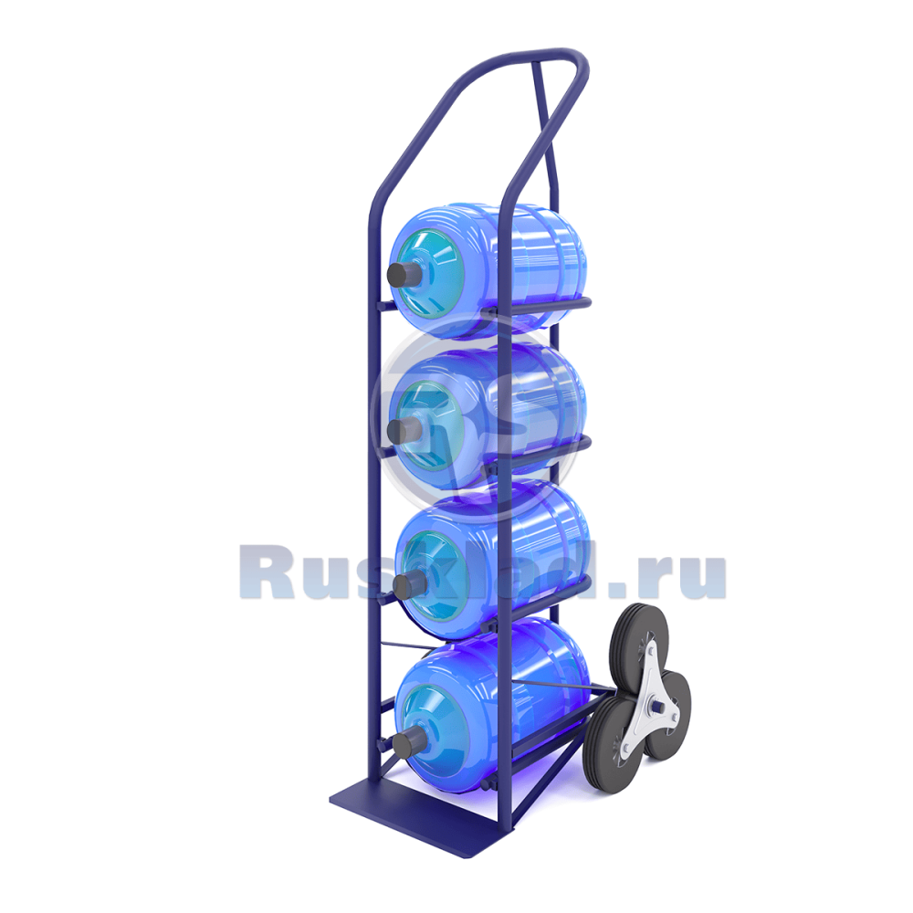 Тележка для перевозки 4-х баллонов с водой ВД 4 (г/п 95кг)